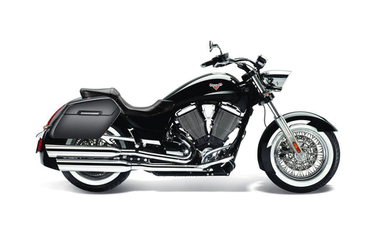 42L - Baldur Extra Large Victory Boardwalk Painted Motocicleta Hard Alforjas