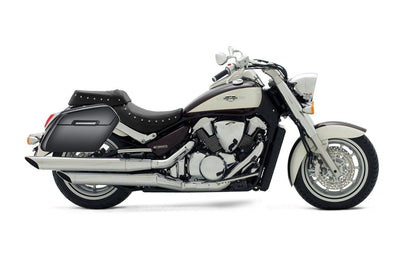42L - Baldur Extra Large Suzuki Boulevard C109 Painted Motocicleta Hard Alforjas