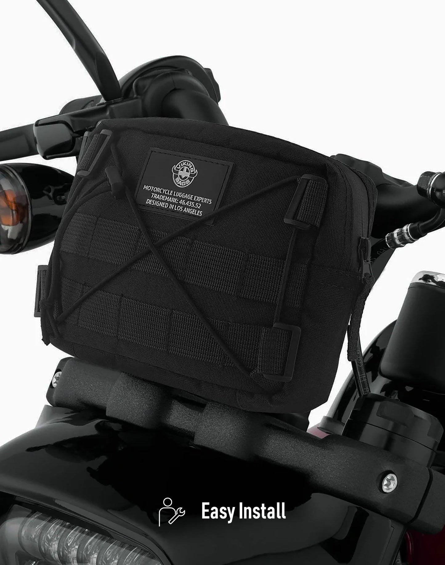 1L - Renegade Motocicleta Bolsa para manubrio