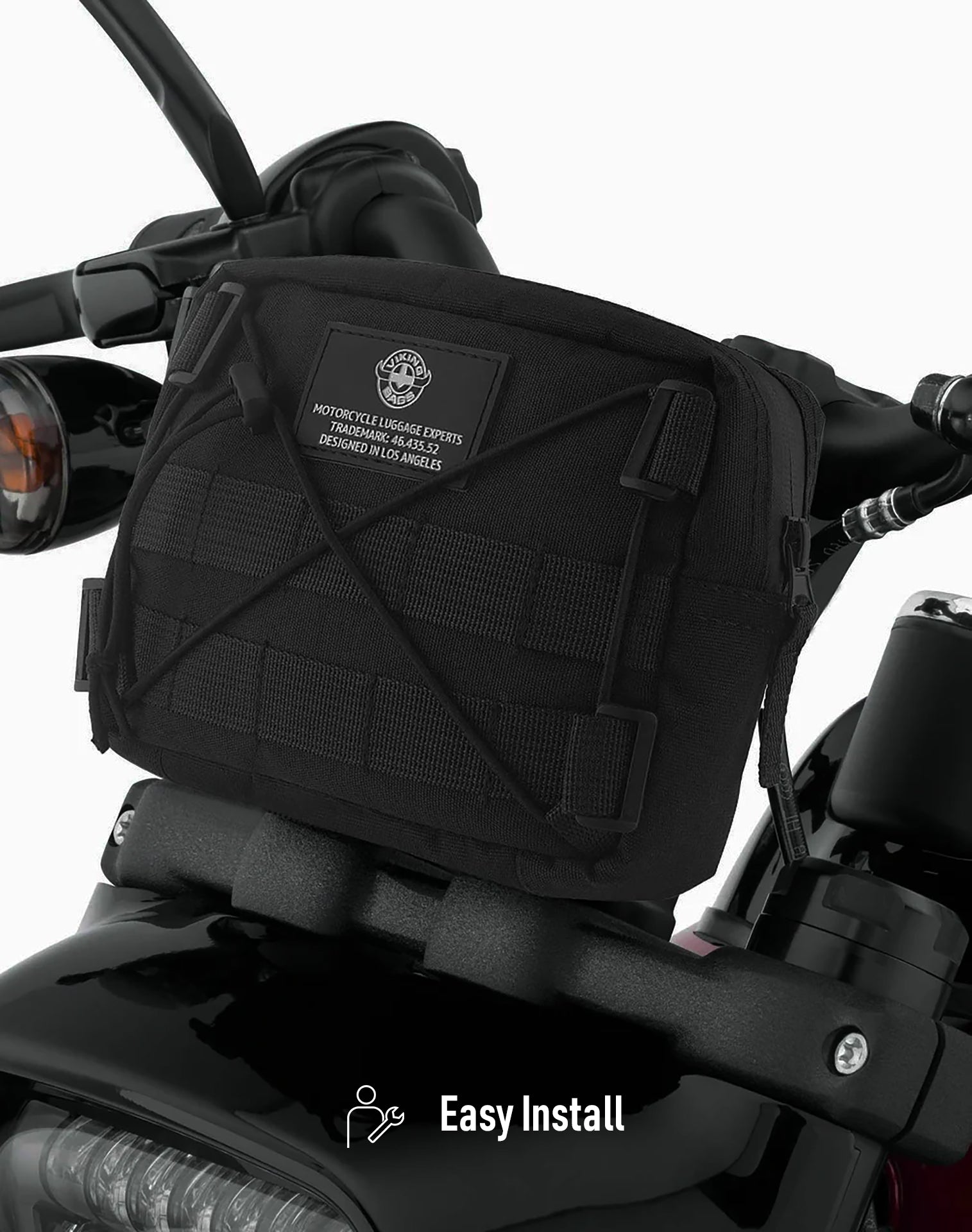 1L - Renegade Motocicleta Bolsa para manubrio