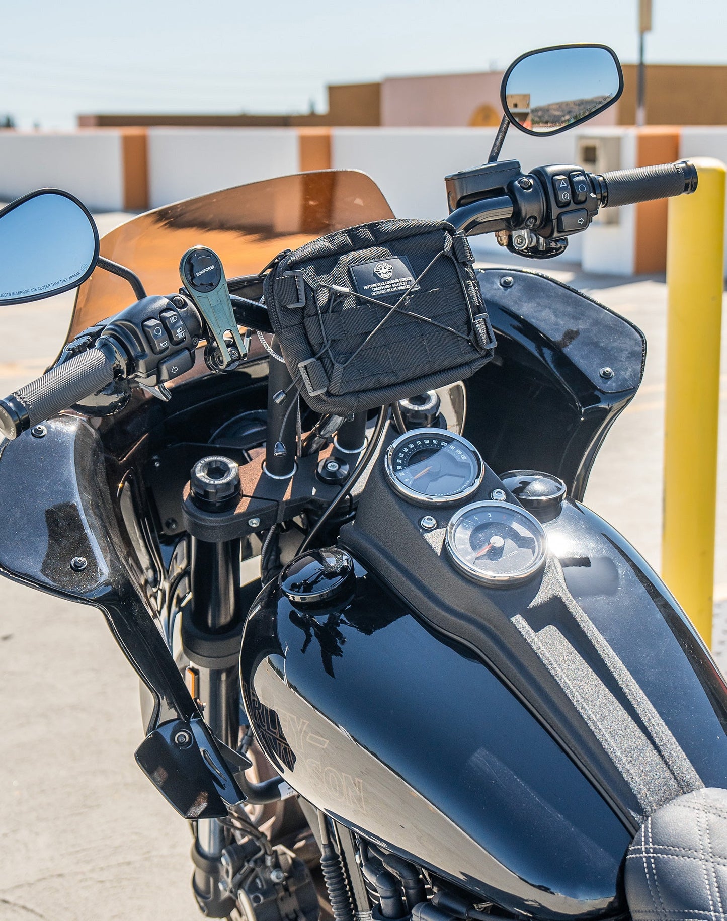 1L - Renegade Suzuki Motocicleta Bolsa para manubrio