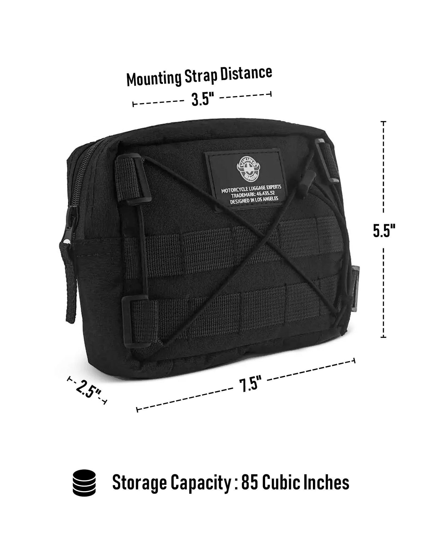 1L - Renegade Suzuki Motocicleta Bolsa para manubrio