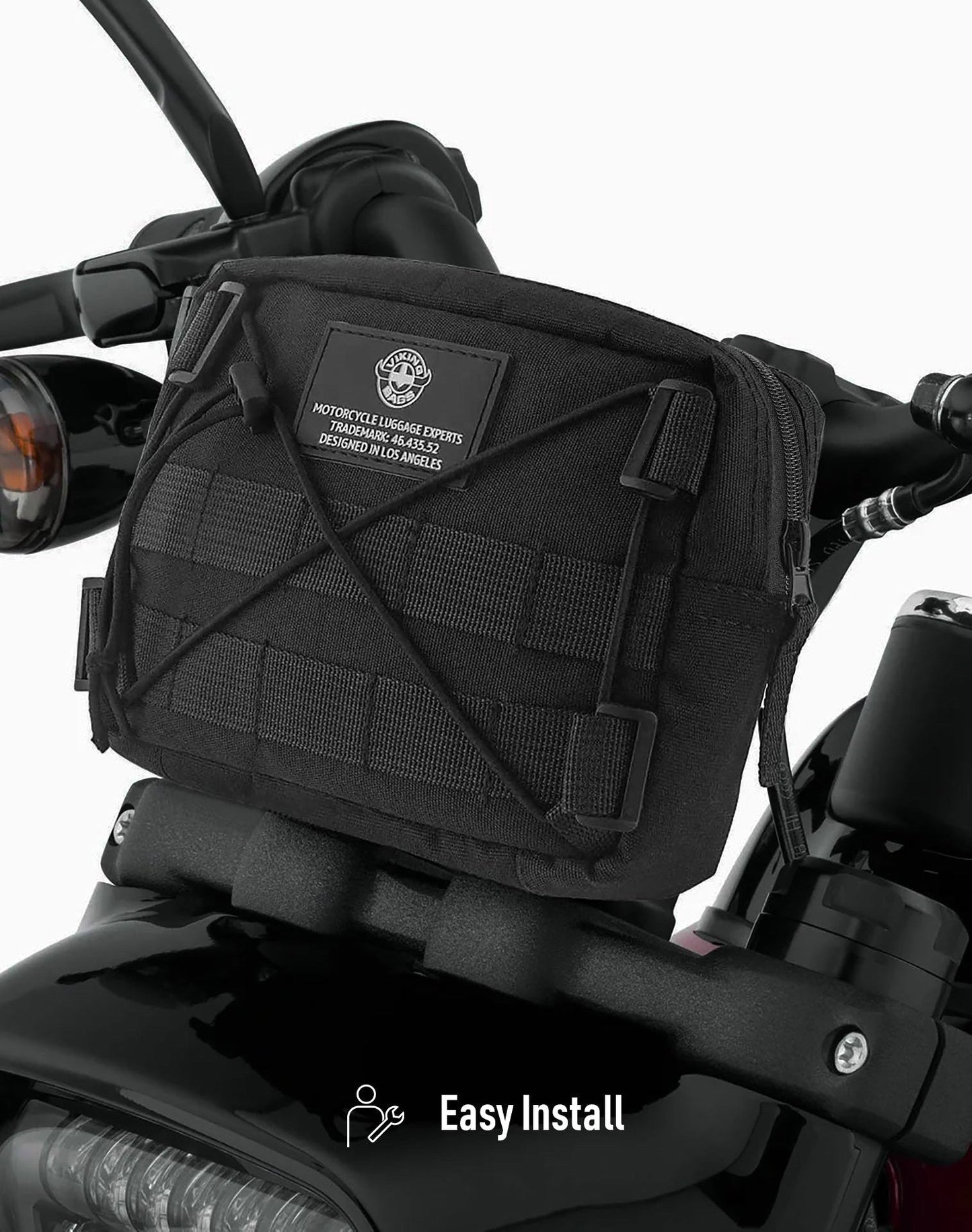 1L - Renegade Suzuki Motocicleta Bolsa para manubrio