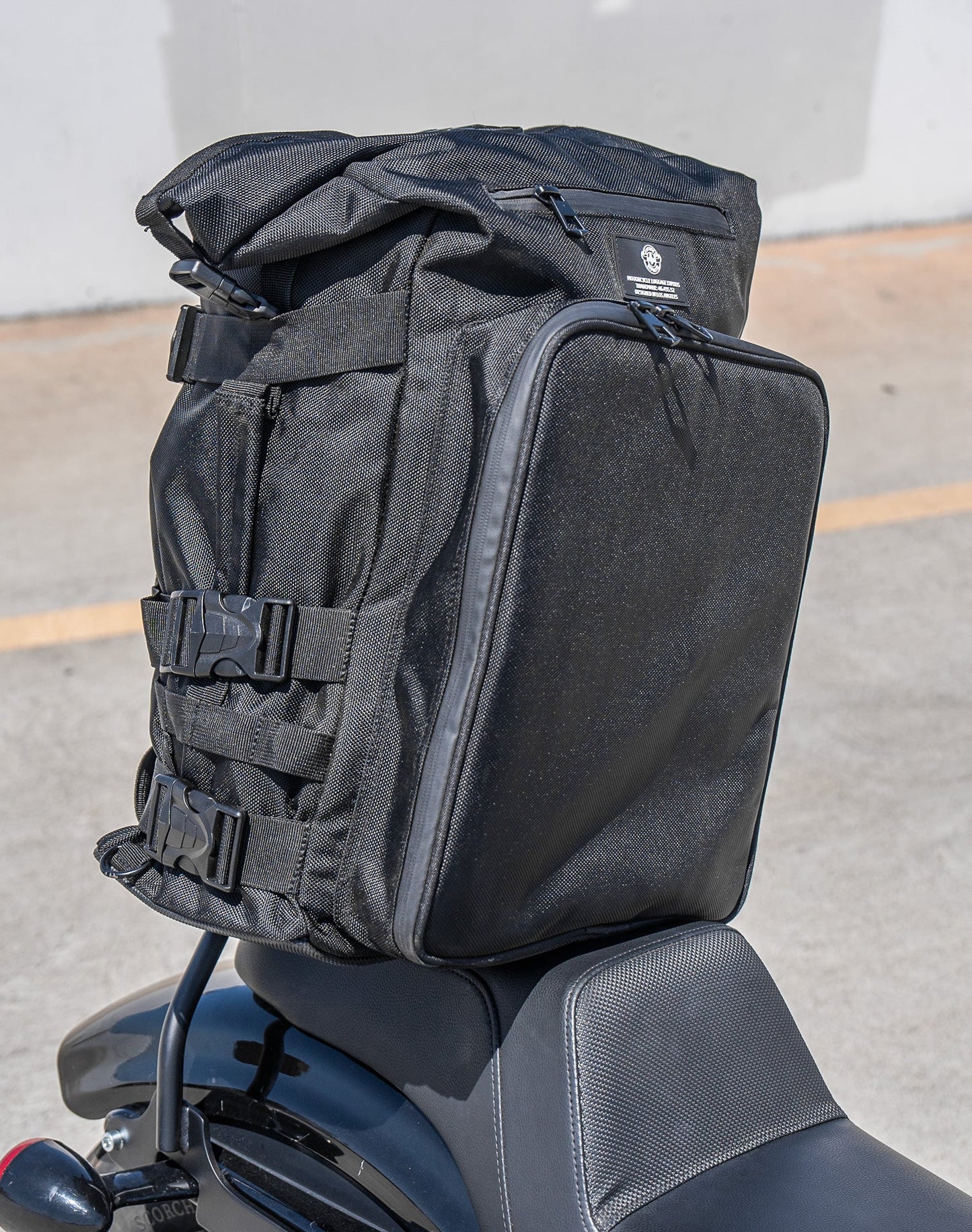 32L - Renegade XL Motocicleta Bolsa para Sissy bar para Harley Davidson