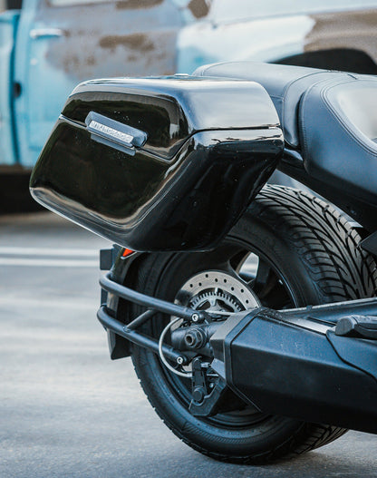 42L - Baldur Extra Large CAN AM Spyder F3-S Painted Motocicleta Hard Alforjas