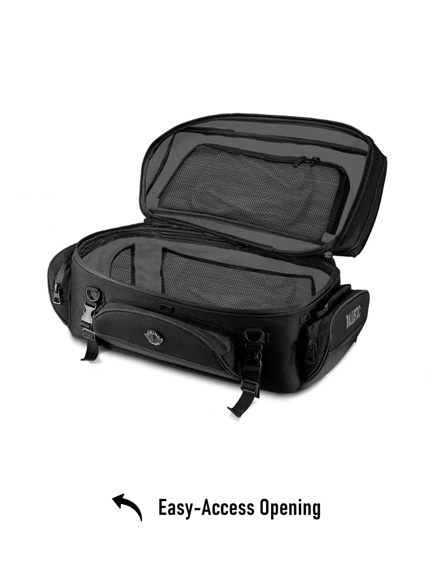42L - Voyage Elite XL Motocicleta Bolsa para Sissy bar para Harley Davidson