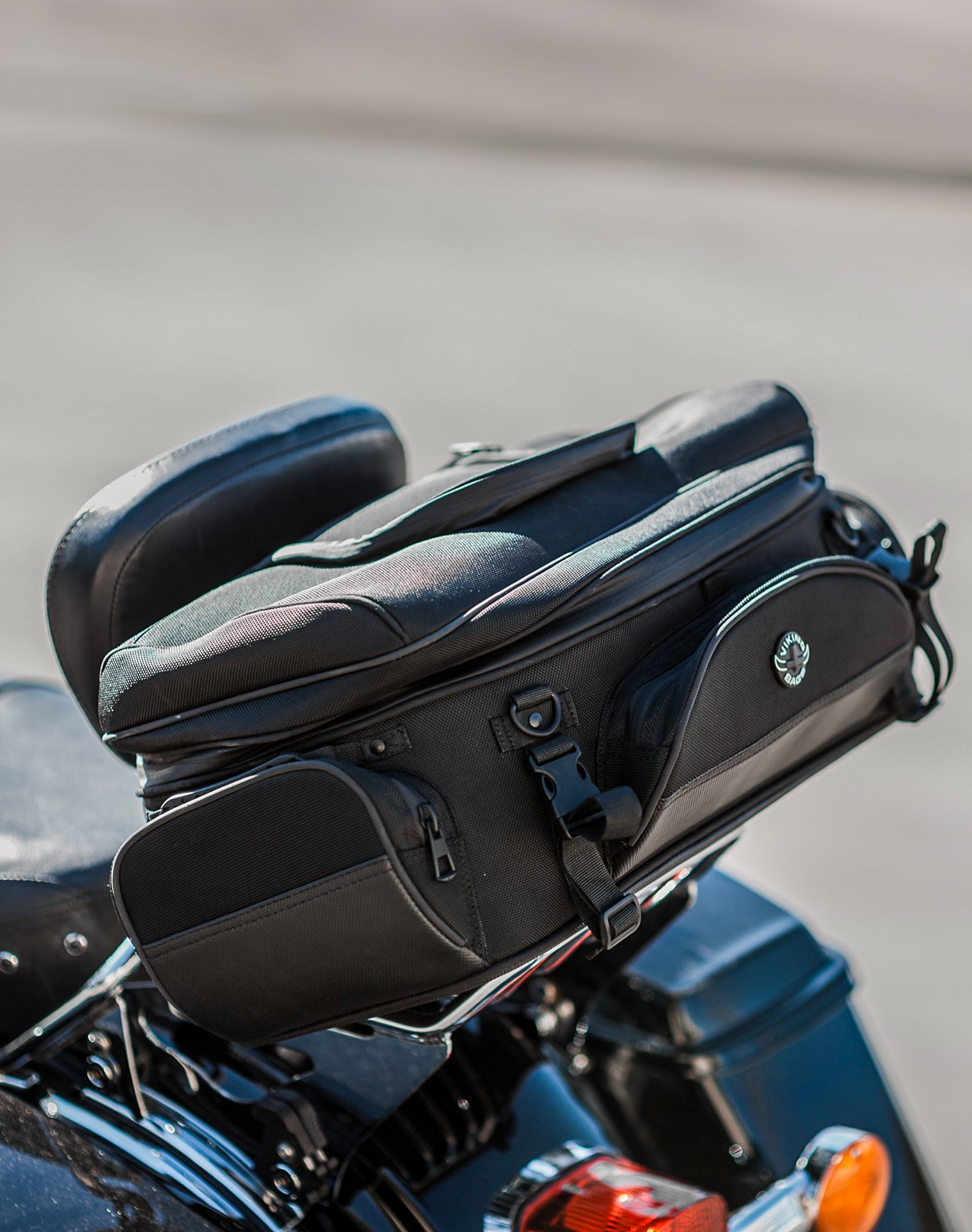 42L - Voyage Elite XL Hyosung Motocicleta Bolsa para Sissy bar
