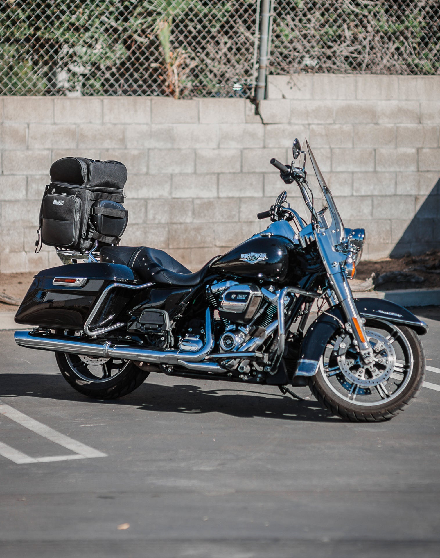 57L - Voyage Premium XL Hyosung Motocicleta Bolsa para Sissy bar