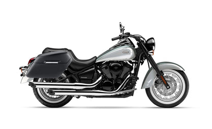 42L - Baldur Extra Large Kawasaki Vulcan 900 Classic VN900 Matte Motocicleta Hard Alforjas