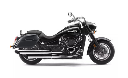42L - Baldur Extra Large Kawasaki Vulcan 2000 VN2000 Matte Motocicleta Hard Alforjas