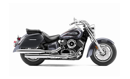 42L - Baldur Extra Large Yamaha V Star 1100 Classic XVS11A Matte Motocicleta Hard Alforjas