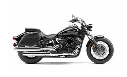 42L - Baldur Extra Large Yamaha V Star 1100 Custom XVS11T Matte Motocicleta Hard Alforjas