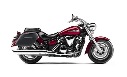 42L - Baldur Extra Large Yamaha V Star 1300 Classic XVS1300A Matte Motocicleta Hard Alforjas