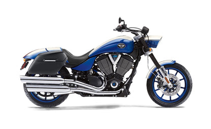 42L - Baldur Extra Large Victory Hammer Matte Motocicleta Hard Alforjas