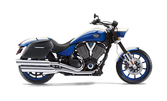 42L - Baldur Extra Large Victory Hammer Matte Motocicleta Hard Alforjas