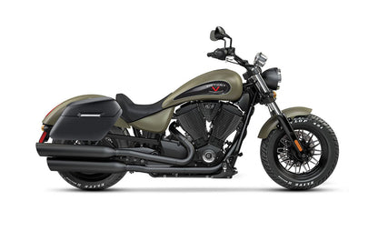 42L - Baldur Extra Large Victory Gunner Matte Motocicleta Hard Alforjas