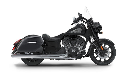 42L - Baldur Extra Large Indian Springfield Darkhorse Matte Motocicleta Hard Alforjas