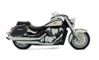 42L - Baldur Extra Large Suzuki Boulevard C109 Matte Motocicleta Hard Alforjas
