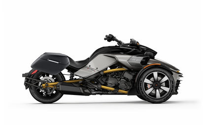 42L - Baldur Extra Large CAN AM Spyder F3-S Matte Motocicleta Hard Alforjas