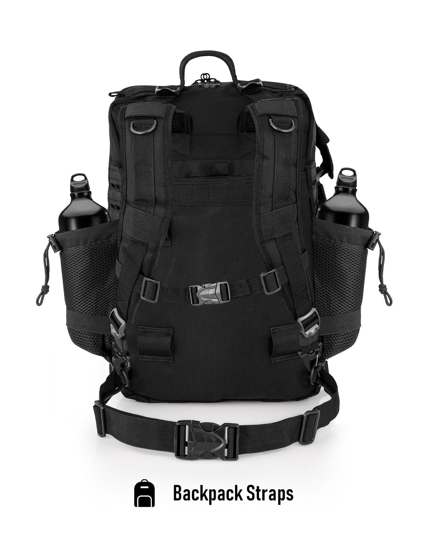 45L - Mochila para Sissy Bar de Motocicleta Tactical XL Suzuki