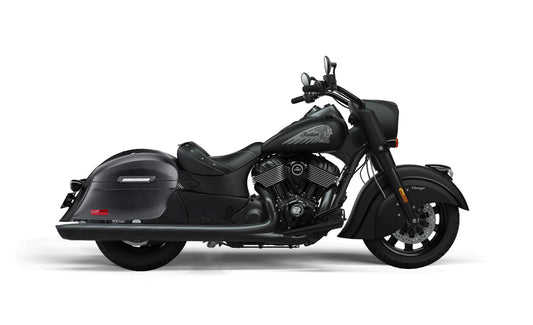 44L - Lamellar Stallion Extra Large Indian Vintage Darkhorse Matte Motocicleta Hard Alforjas
