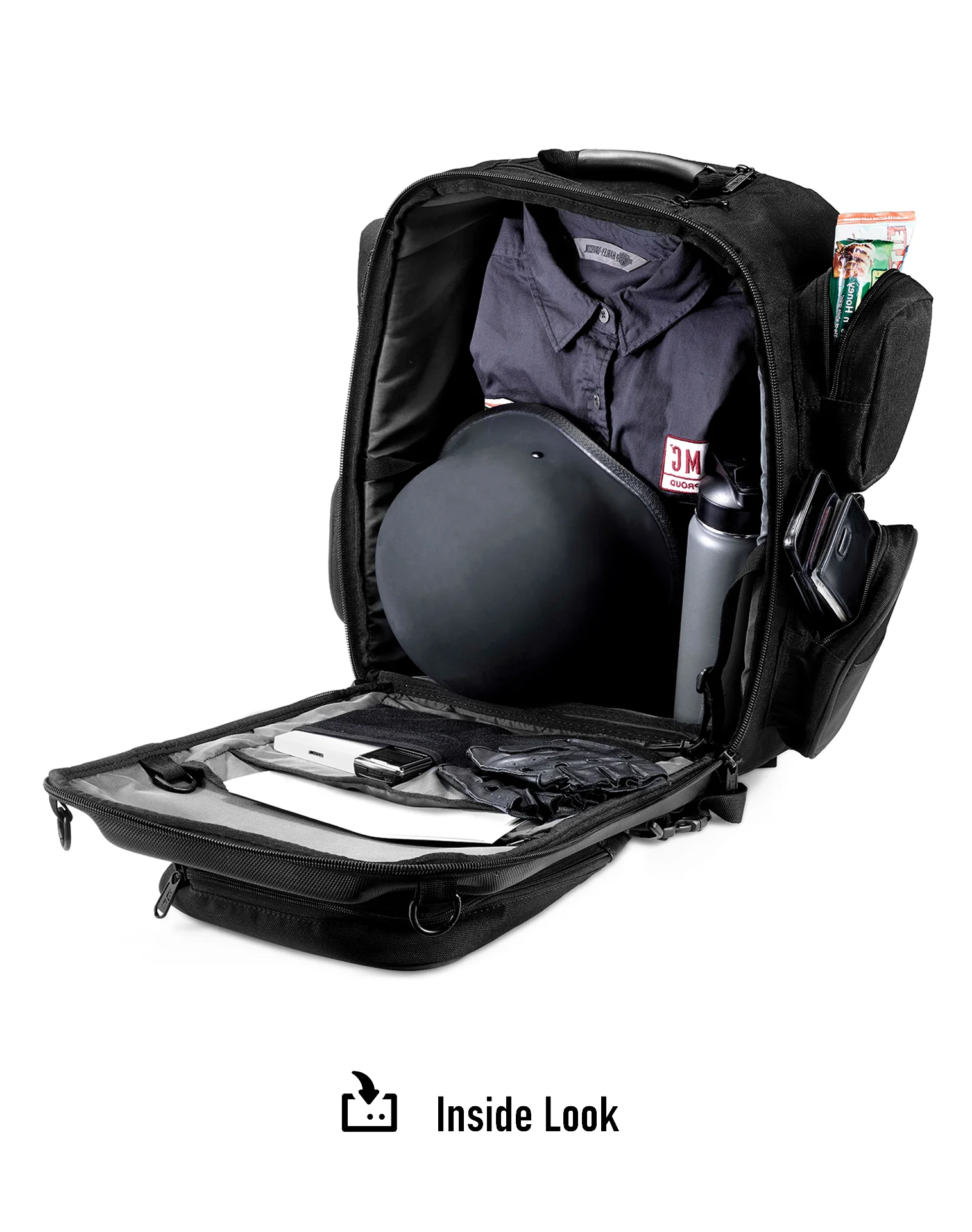 30L - Mochila para Sissy Bar de Motocicleta Voyage Large Yamaha