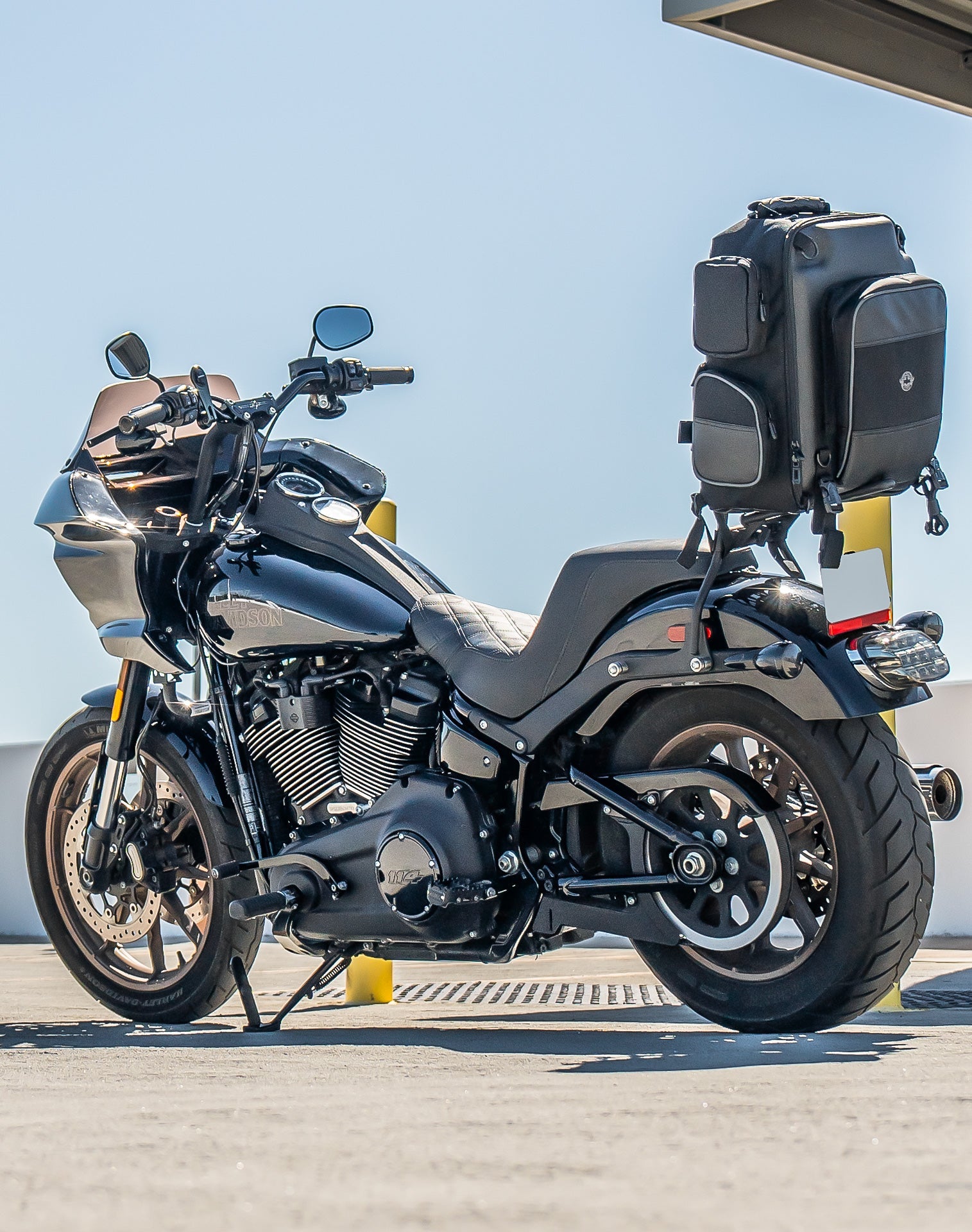 30L - Mochila para Sissy Bar de Motocicleta Voyage Large Yamaha