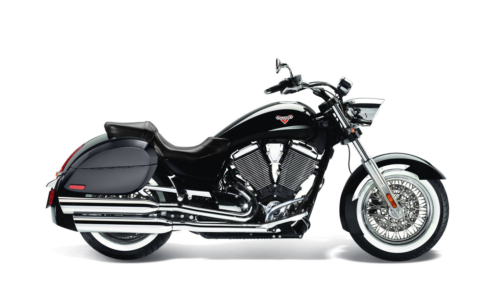 28L - Phantom Large Victory Boardwalk Painted Motocicleta Hard Alforjas