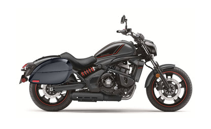 28L - Phantom Large Kawasaki Vulcan S VN650 Painted Motocicleta Hard Alforjas