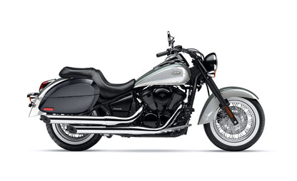 28L - Phantom Large Kawasaki Vulcan 900 Classic VN900 Painted Motocicleta Hard Alforjas