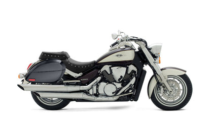 28L - Phantom Large Suzuki Boulevard C109 Painted Motocicleta Hard Alforjas