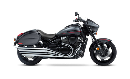 28L - Phantom Large Suzuki Boulevard M90 VZ1500 Painted Motocicleta Hard Alforjas