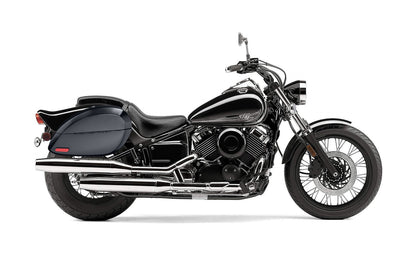 28L - Phantom Large Yamaha V Star 650 Custom XVS65T Painted Motocicleta Hard Alforjas