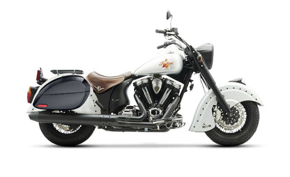 28L - Phantom Large Indian Chief Bomber Painted Motocicleta Hard Alforjas