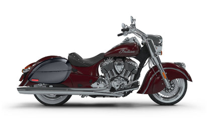 28L - Phantom Large Indian Chief Classic Painted Motocicleta Hard Alforjas
