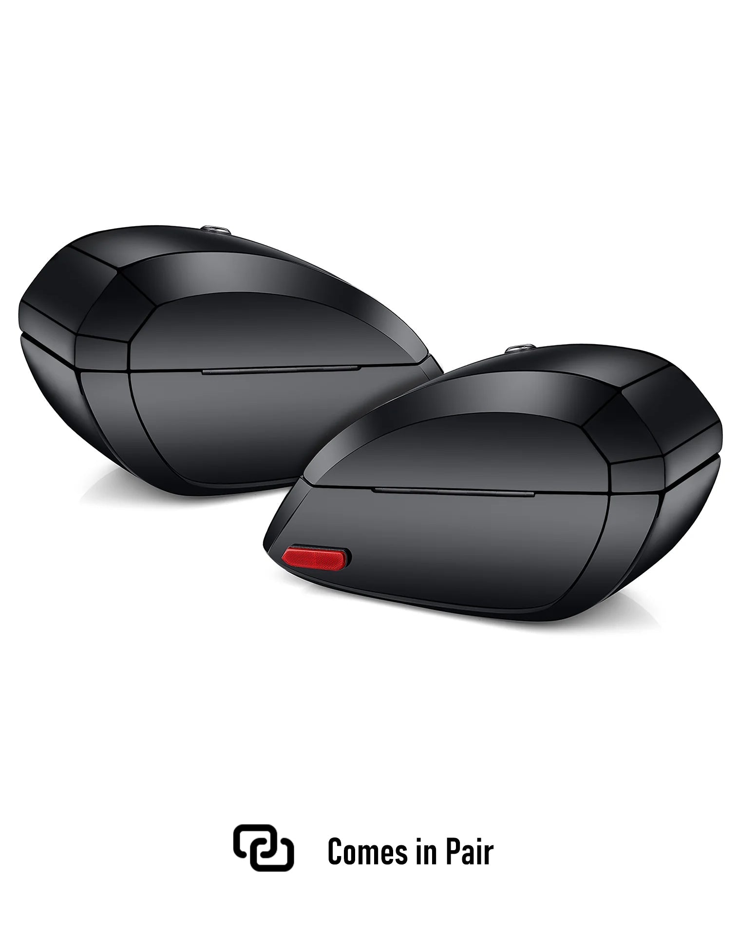 28L - Phantom Large Indian Chief Vintage Painted Motocicleta Hard Alforjas