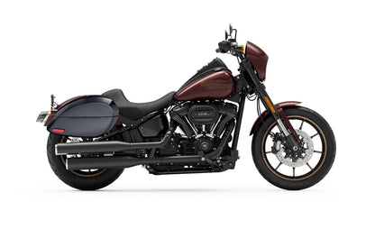 28L - Phantom Large Painted Motocicleta Hard Alforjas para Harley Softail Low Rider S FXLRS