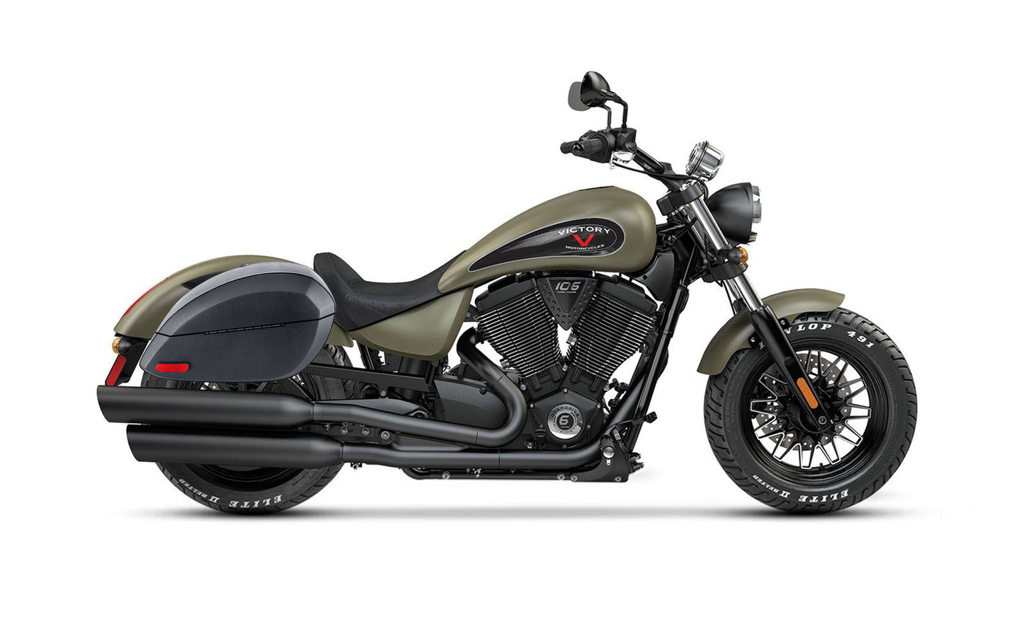 28L - Phantom Large Victory Gunner Leather Wrapped Motocicleta Hard Alforjas