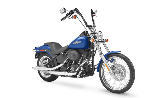 Viking Iron Born 12" Handlebar para Harley Dyna Low Rider FXDL Matte Black