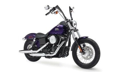 Viking Iron Born 12" Handlebar para Harley Dyna Street Bob FXDB Matte Black
