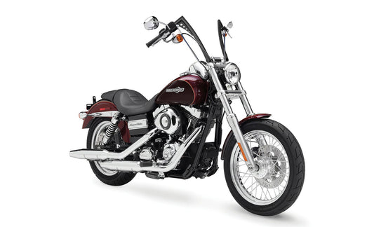 Viking Iron Born 12" Handlebar para Harley Dyna Super Glide FXD Matte Black