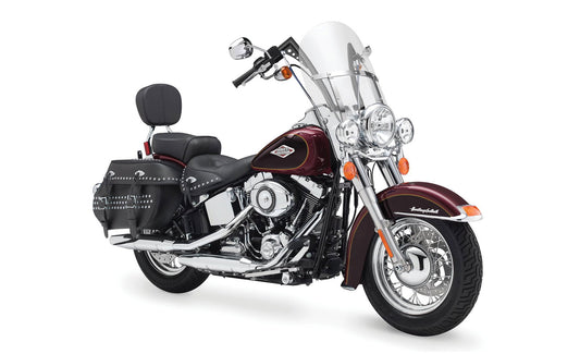 Viking Iron Born 12" Handlebar para Harley Softail Heritage Classic FLSTC Matte Black