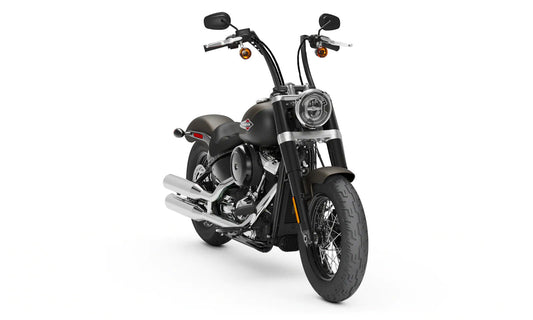 Viking Iron Born 12" Handlebar para Harley Softail Slim FLS Matte Black