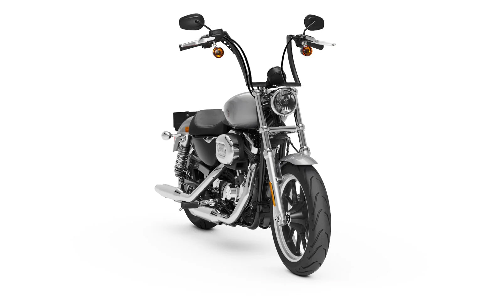 Viking Iron Born 12" Handlebar para Harley Sportster Superlow Matte Black