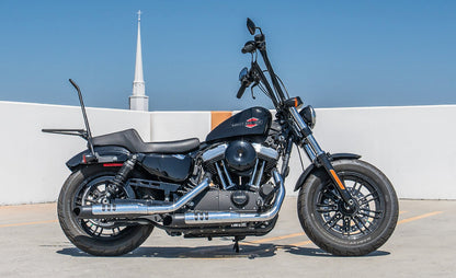 Viking Iron Born 12" Handlebar para Harley Sportster Forty Eight Matte Black