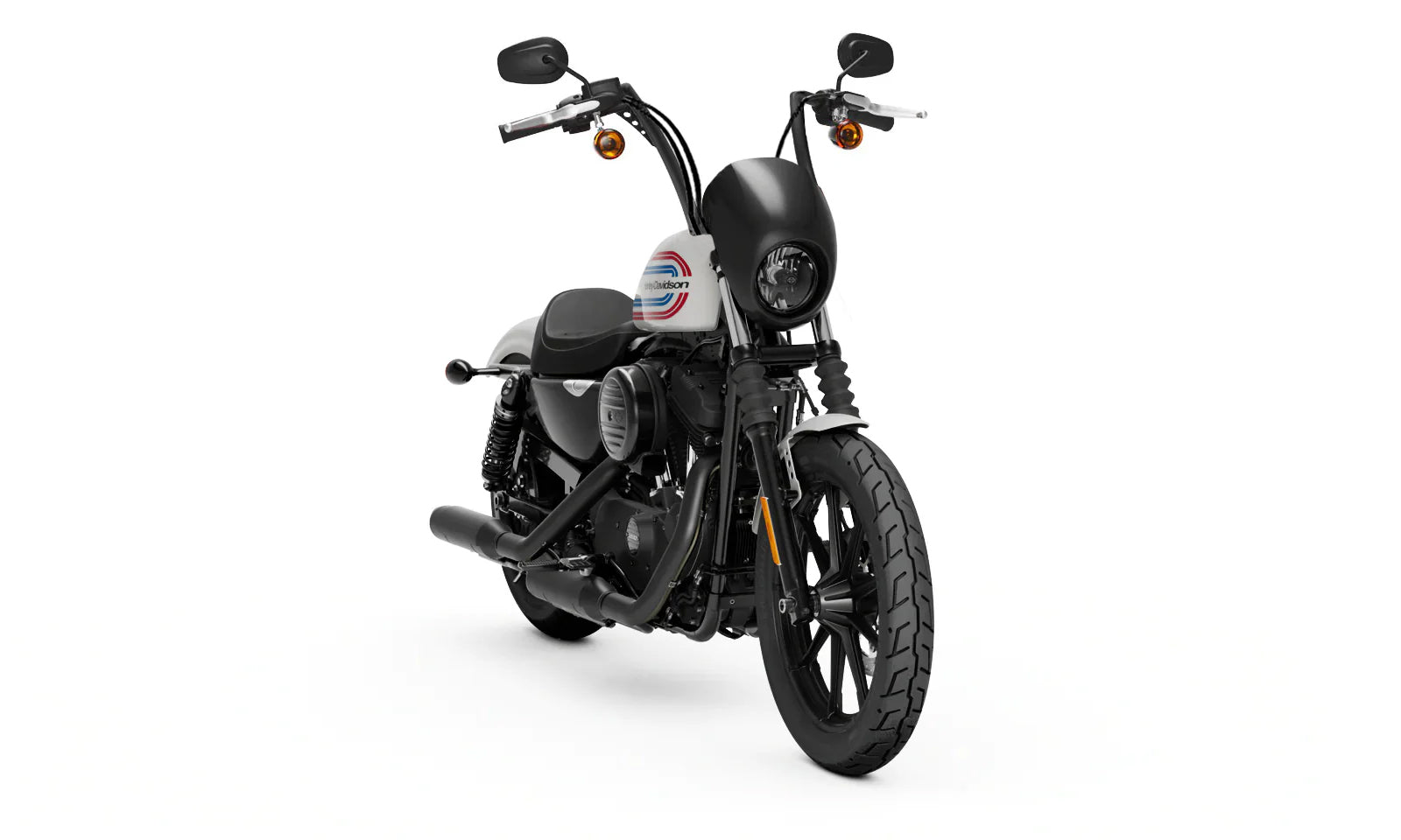 Viking Iron Born 12" Handlebar para Harley Sportster Iron 1200 Matte Black
