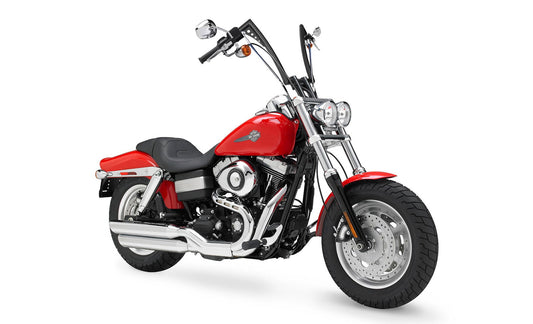 Viking Iron Born 12" Handlebar para Harley Dyna Fat Bob FXDF Matte Black