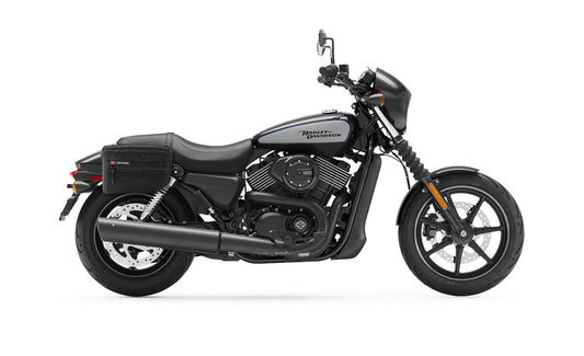 18L - Patriot Medium Motocicleta Throw Over Alforjas para Harley Street 750
