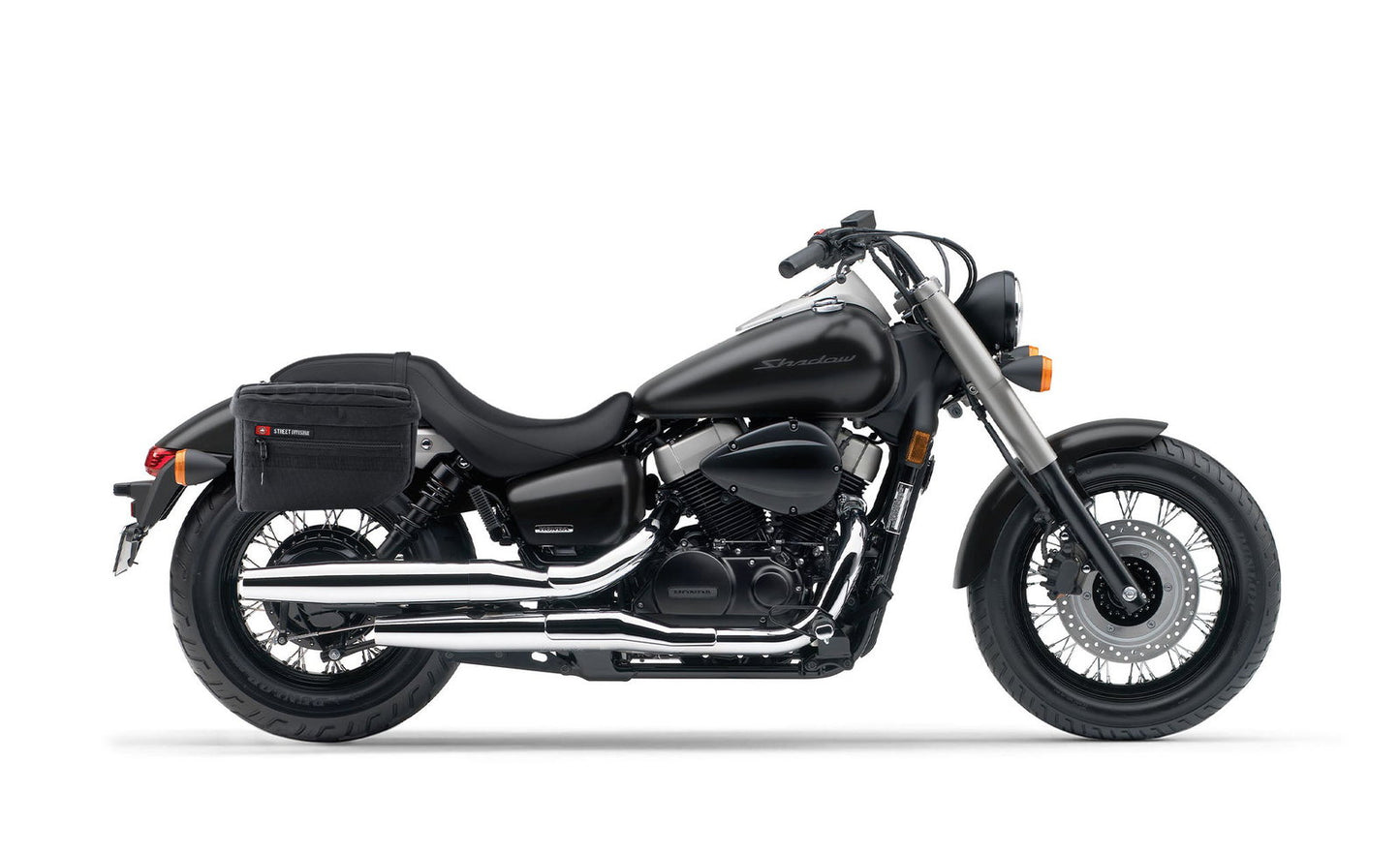 18L - Patriot Medium Honda Shadow 750 Phantom Motocicleta Throw Over Alforjas