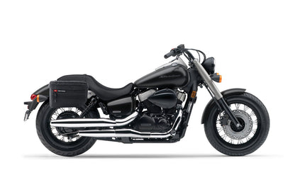 18L - Patriot Medium Honda Shadow 750 Phantom Motocicleta Throw Over Alforjas